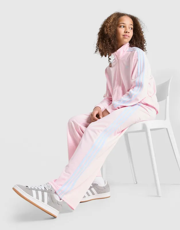 adidas Originals Girls' Firebird Wide Track Pants Junior
