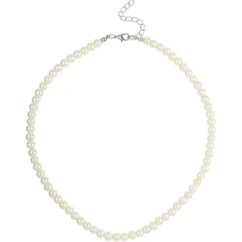 Mason Knight Yager Faux Pearl 6mm Single Strand Necklace