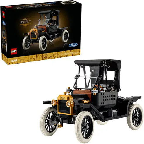 LEGO Icons Ford Model T Retro Car Kit for Adults 11376
