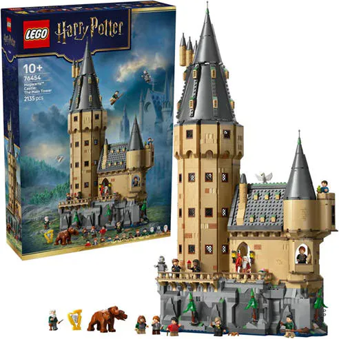 LEGO® Harry Potter™ Hogwarts™ Castle: The Main Tower Set Wizard Gift 76454