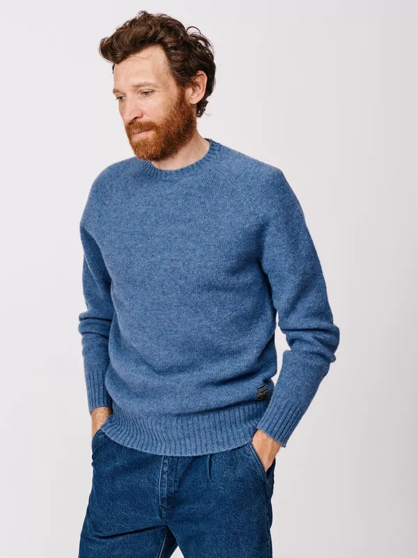 Aubin Prestwick Wool Crew Jumper