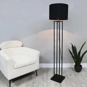 Brooke Floor Lamp - Black