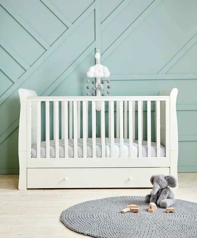 Mamas & Papas Mia Cotbed - Off-White