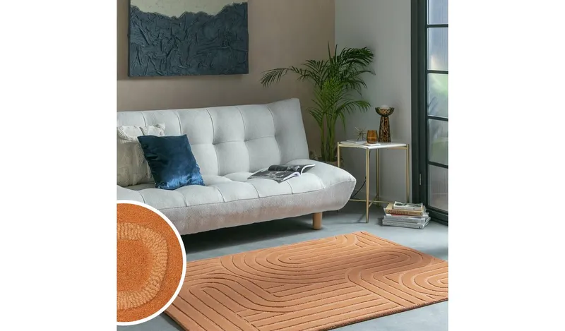 Habitat Mirage Carved Rug
