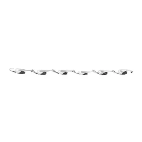 Tianguis Jackson Women's Oxidised Shell Stud Earrings