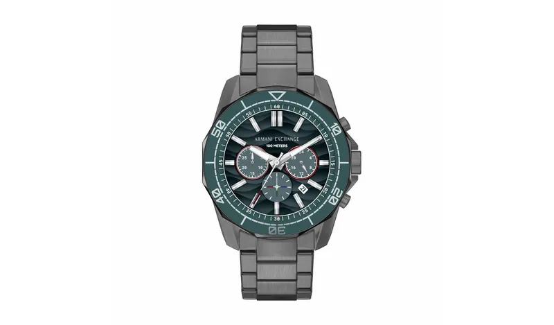 Armani Exchange Men's AX1972 Gunmetal Stainless Steel Watch