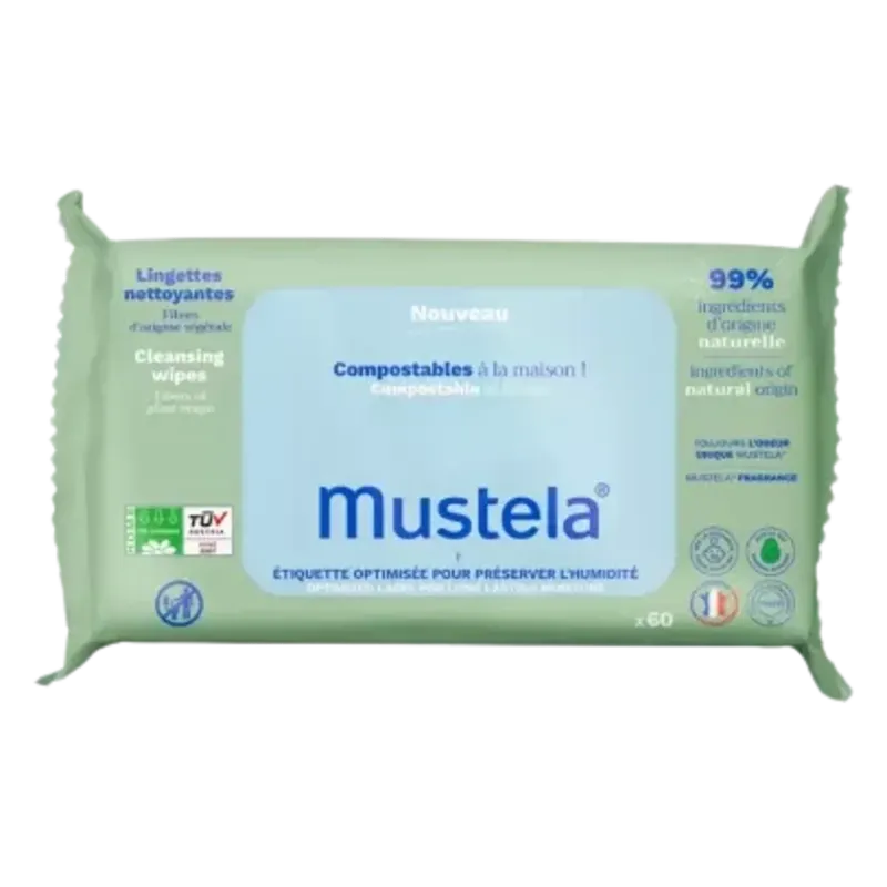 Mustela Cleansing Wipes for Normal Skin