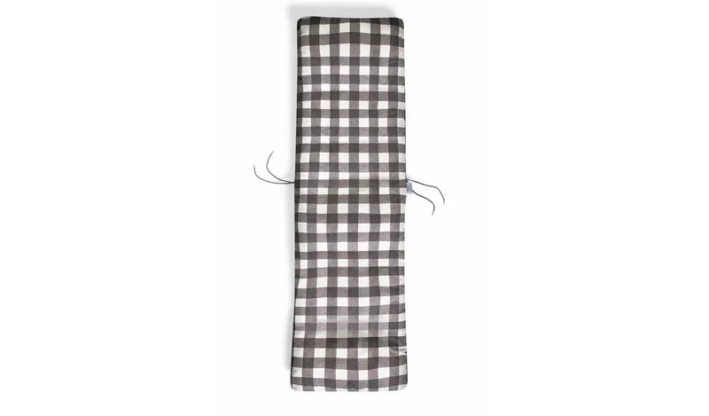 Argos Home Check Sun Lounger Cushion 
