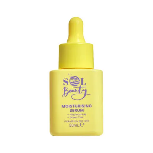 Sol Beauty 50ml Moisturising Serum with Niacinamide & Green Tea