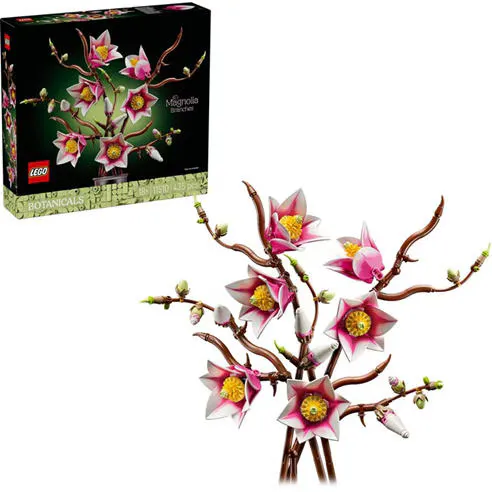 LEGO Botanicals Magnolia Branches - Faux Flowers Set 11510