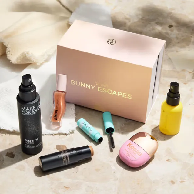 The Sunny Escapes Edit – Sunlit Glow (Worth over £130)