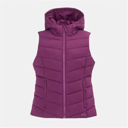 Slazenger Women's  Padded Full Zip Gilet
