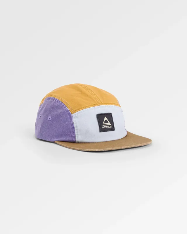 Passenger Clothing Fixie 5 Panel Cap - Purple Haze