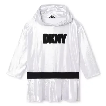 DKNY Kids' Hooded Jersey Dress