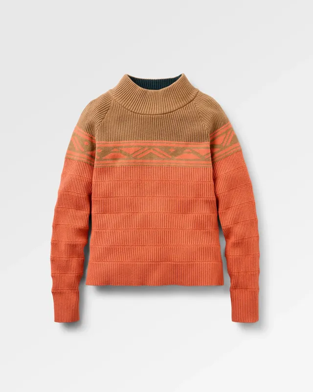 Passenger Clothing Nurture Cotton Jumper - Toffee