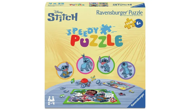 Ravensburger Disney Stitch Speedy 35 Piece Puzzle 