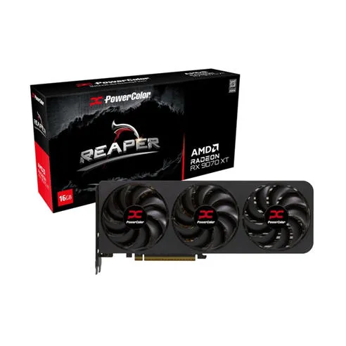 Powercolor Radeon RX 9060 XT REAPER (16GB GDDR6/PCI Express 5.0/3230MHz/20000MHz)