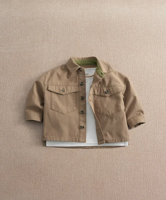 Mamas & Papas T-Shirt & Jacket Set