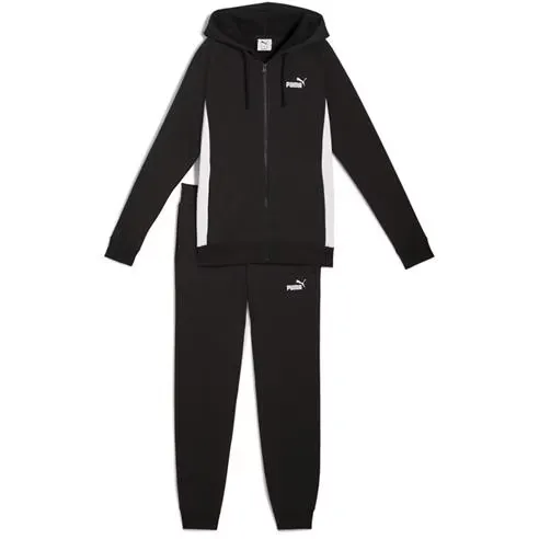 Puma Women's Full Zip Hooded Fleece Tracksuit