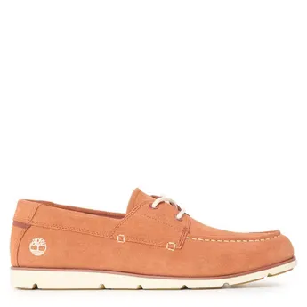 Timberland Men's Grafton Bay Lace Up Dark Blue Boat Shoes