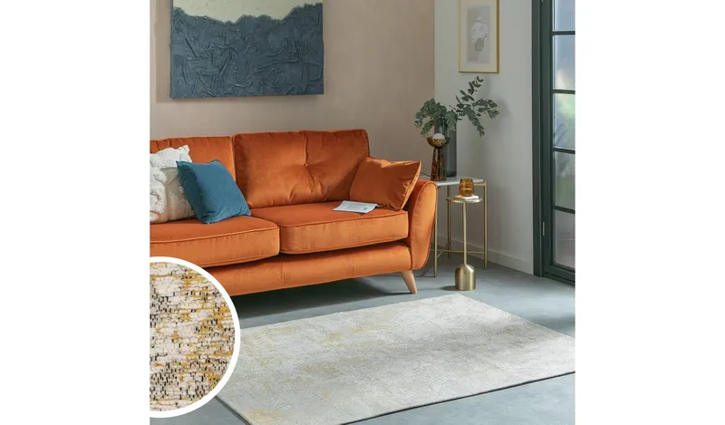 Habitat Distressed Abstract Rug