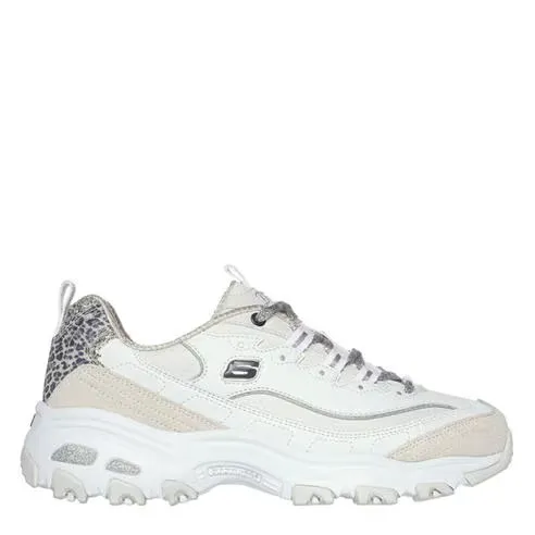 Skechers Womens Dlite Chic Low-Top Trainers