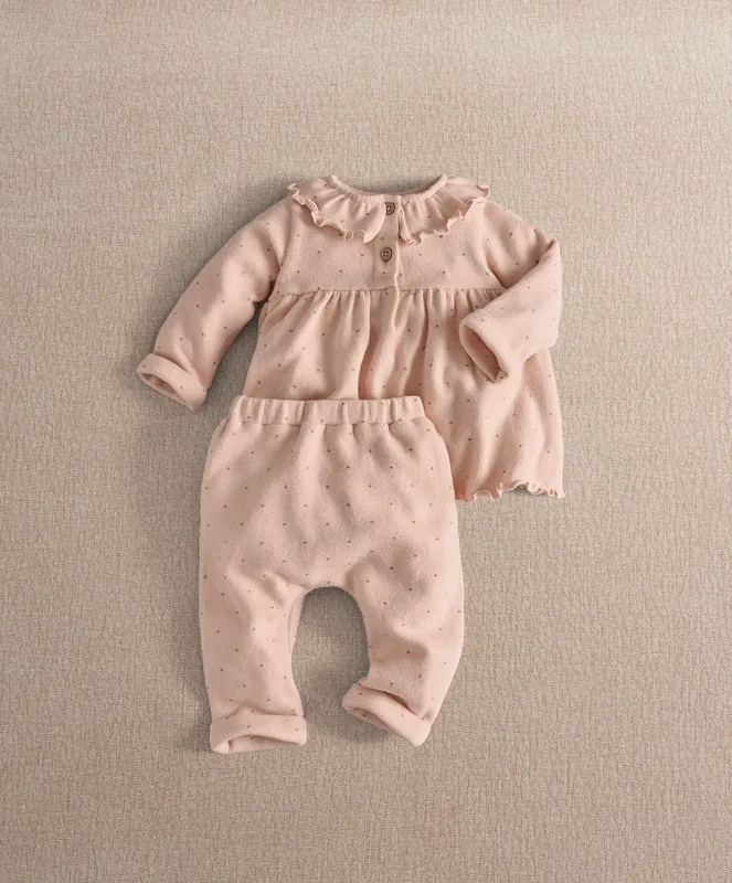 Mamas & Papas Pink Floral Top & Legging Set