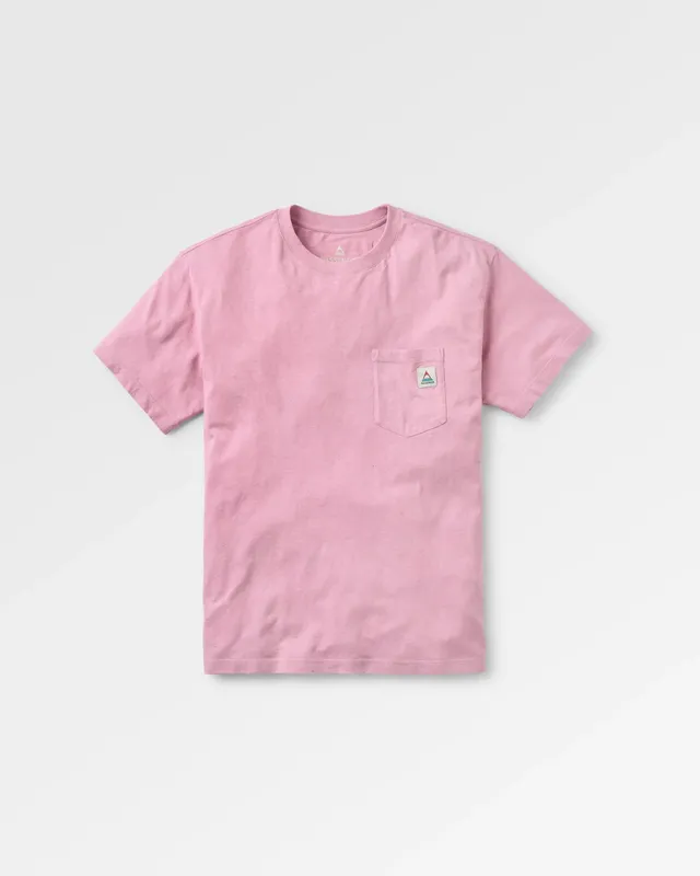 Passenger Clothing Heritage Relaxed Fit T-Shirt - Pink Haze