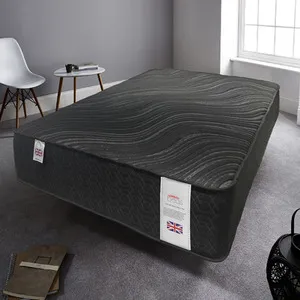 Somnior Memory Foam Pocket Sprung Black Mattress