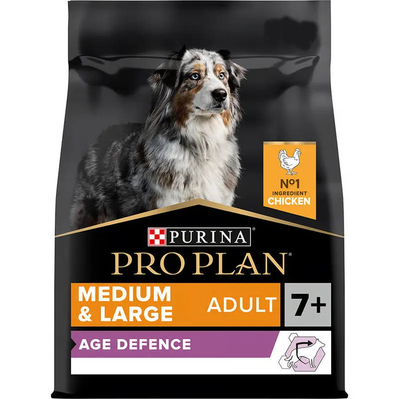 Pro Plan Medium & Large Age Defence 7+ Senior Dry Dog Food Chicken