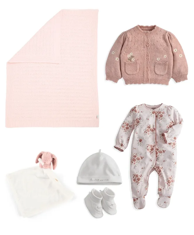 Mamas & Papas New Baby Girl Arrival Bundle (5 Piece)