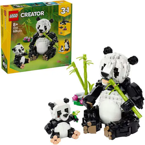 LEGO Creator 3in1 Wild Animals: Panda Family 31165