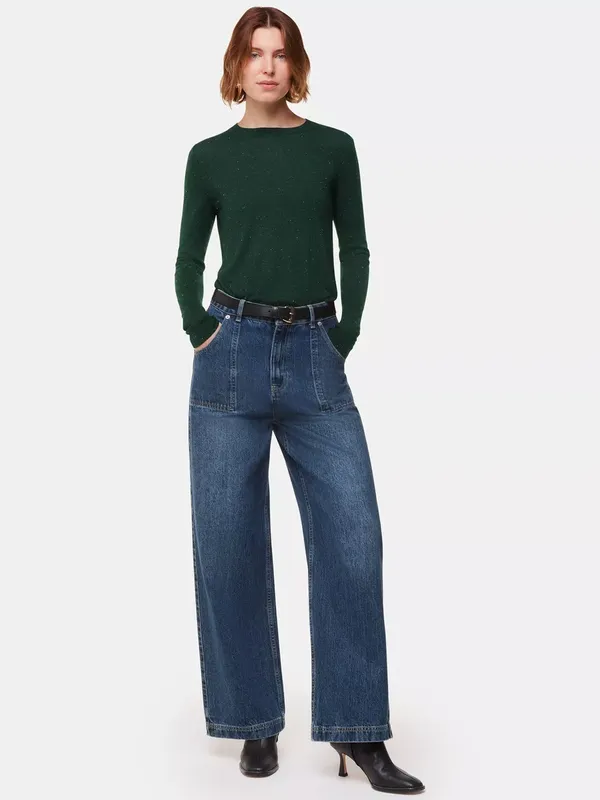 Whistles Annie Sparkle Crew Neck Jumper