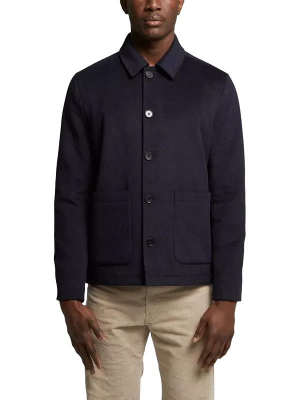 Guards London Kendrew Brushed Wool Blend Shacket