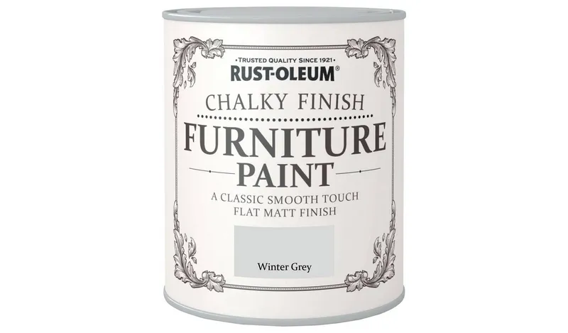 Rust-Oleum Furniture Matt Paint 750ml - Winter Grey