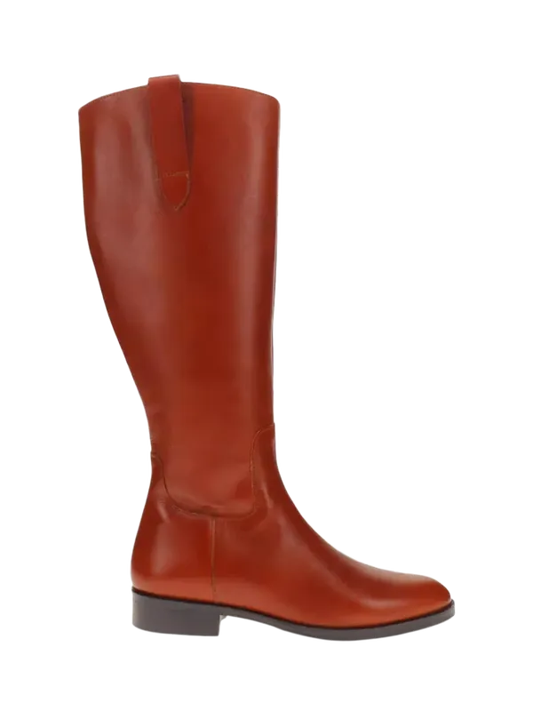 Jones Bootmaker Emelia Medium Width Calf Fit Long Leather Boots