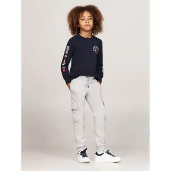 Tommy Hilfiger MONOTYPE FLEECE REG CARGO SWEATP