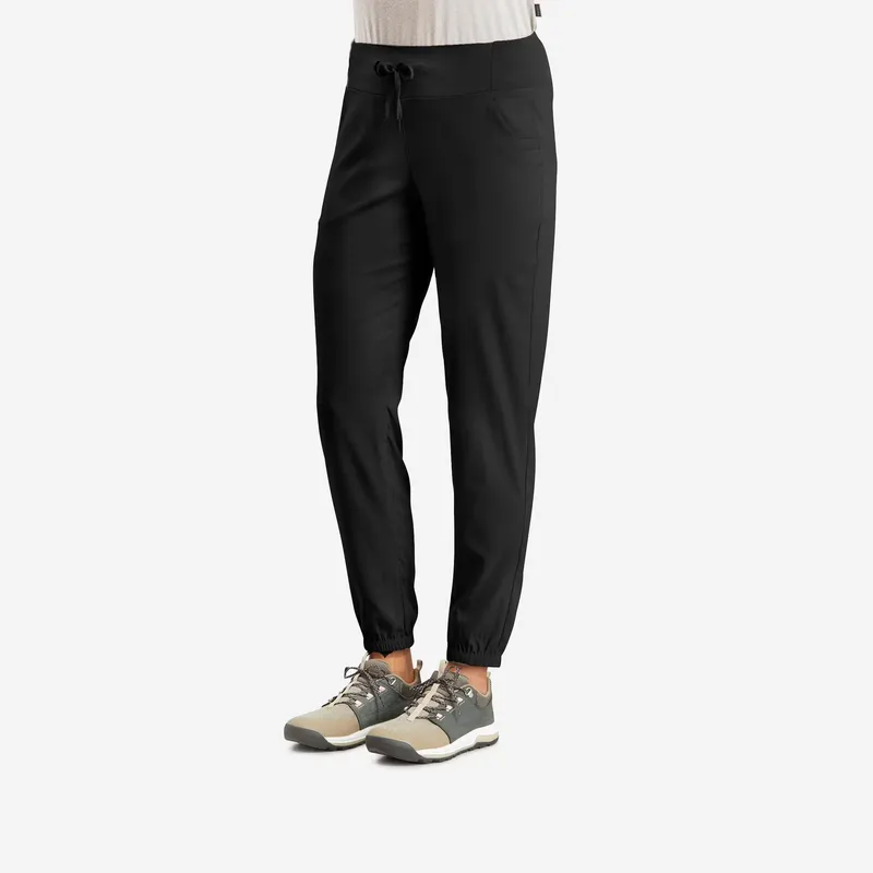 QUECHUA Women’s hiking trousers, NH100 - Black