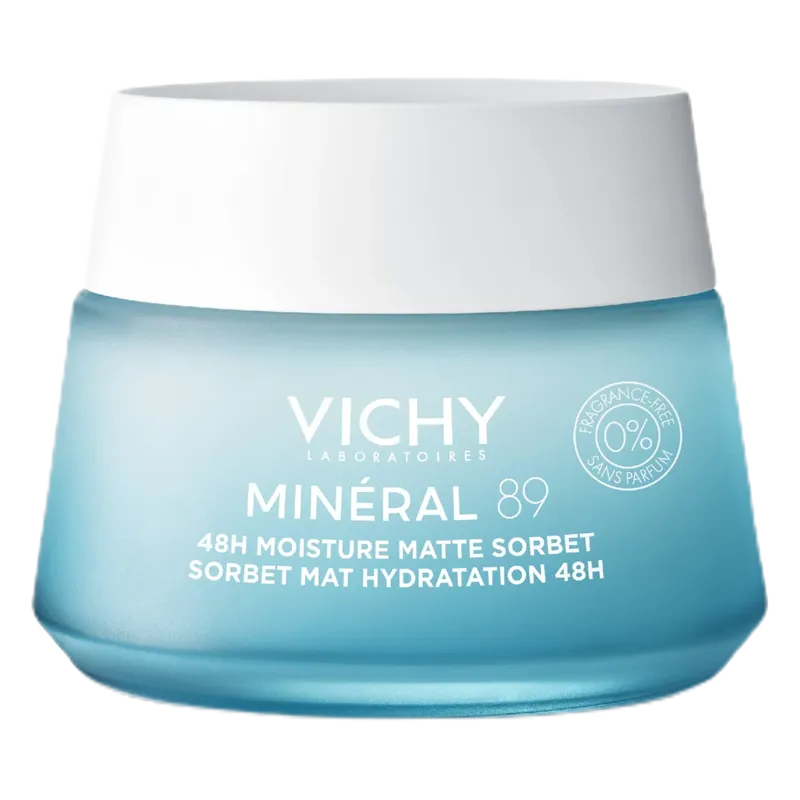 Vichy Mineral 89 48H Moisture Matte Sorbet