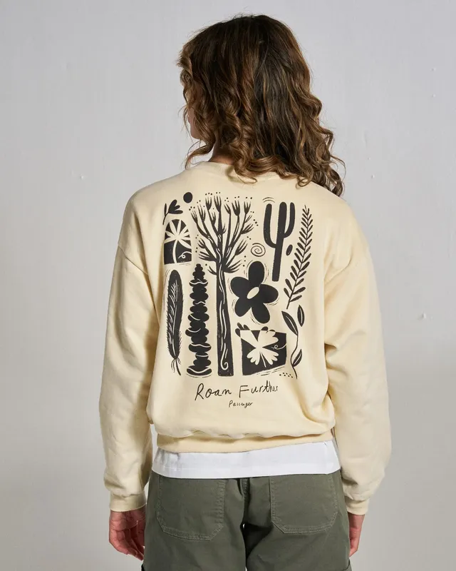 Passenger Clothing Roam Further Sweatshirt - Birch