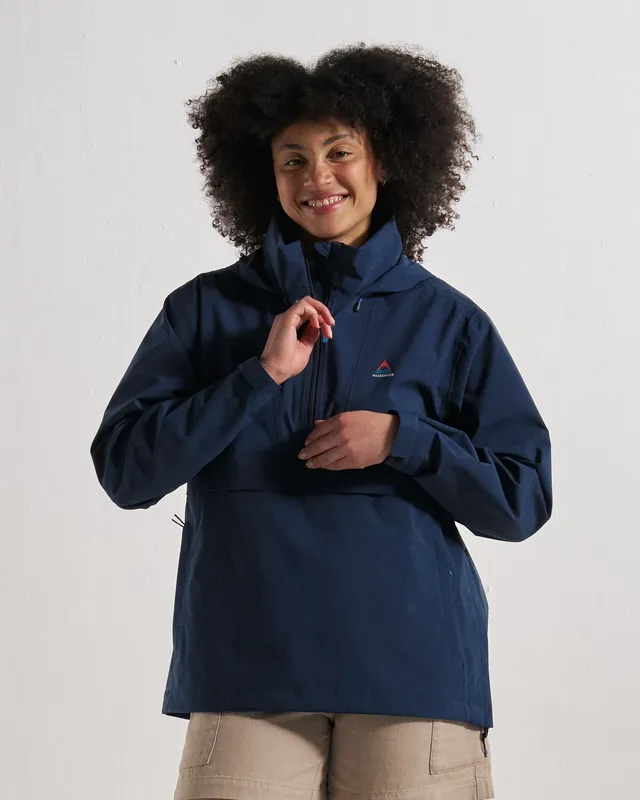 Passenger Clothing Skyline Waterproof Anorak - Rich Navy