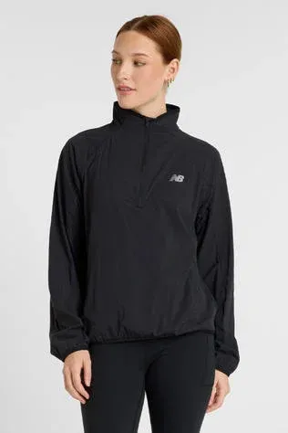 New Balance Womens Ultra Light Half Zip Fleece