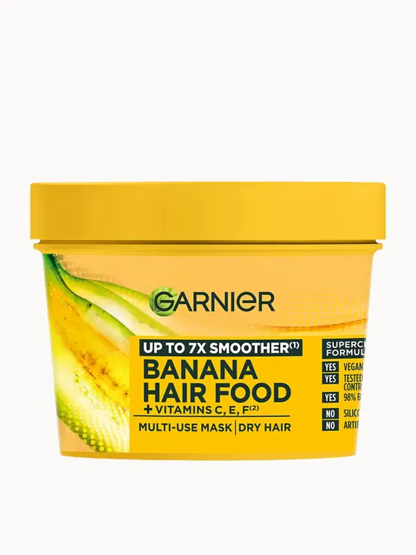 Garnier Hair Food Multi-Use Mask, Nourishing Banana, For Dry Hair 400ml