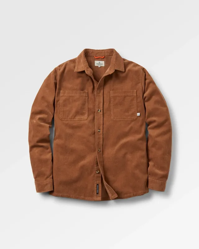 Passenger Clothing Backcountry Corduroy Shirt - Toffee