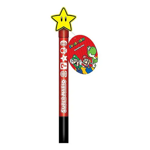 Super Mario Star Topper Pen