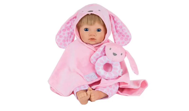 Tiny Treasures Pink Bunny Accessory Set