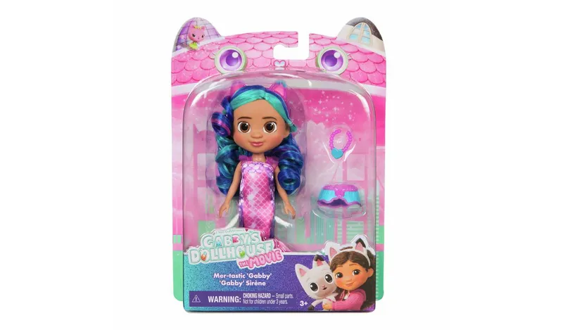 Gabby's Dollhouse The Movie Mer-tastic 6" Gabby Doll
