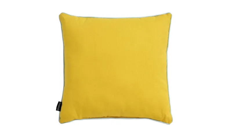 Habitat Yellow and Pink Outdoor Cushion with Piping