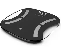 HOMEDICS Essentials Analyser Bathroom Scales - Black & Silver