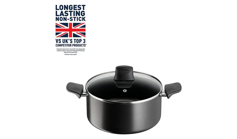 Tefal Titanium Force 24cm Non stick Stewpot